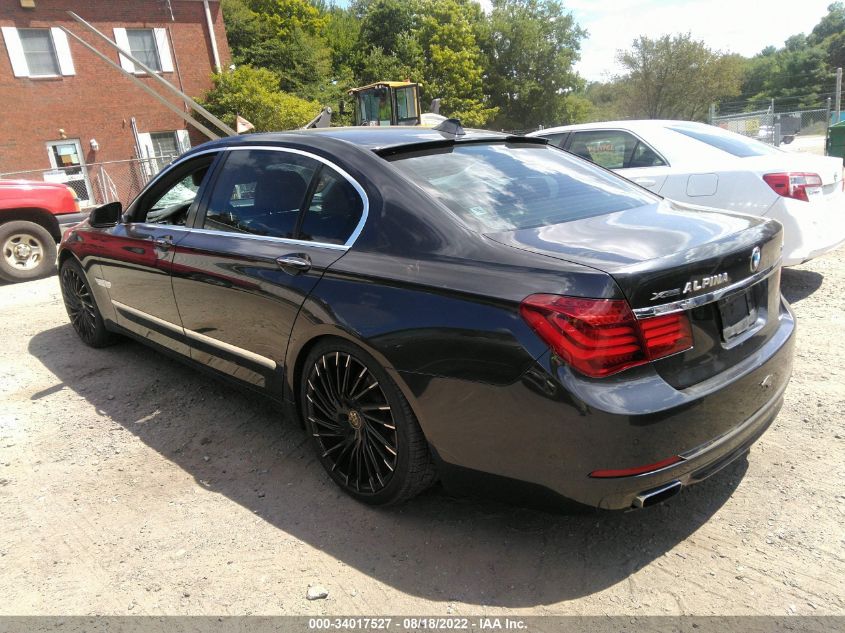 2013 BMW 7 SERIES 740LI XDRIVE WBAYF4C52DD127778