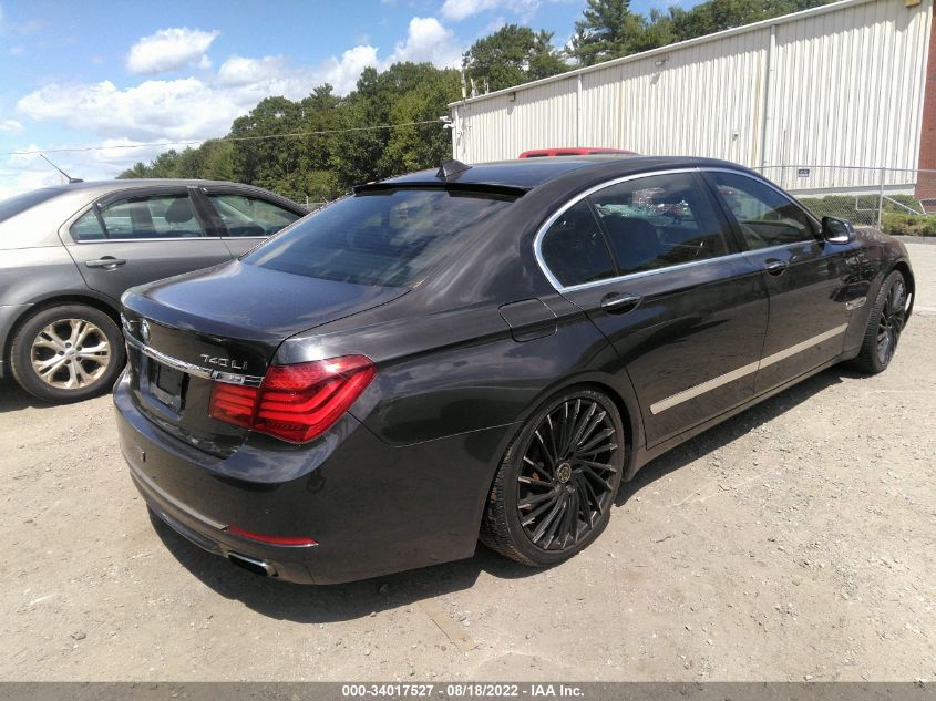2013 BMW 7 SERIES 740LI XDRIVE WBAYF4C52DD127778