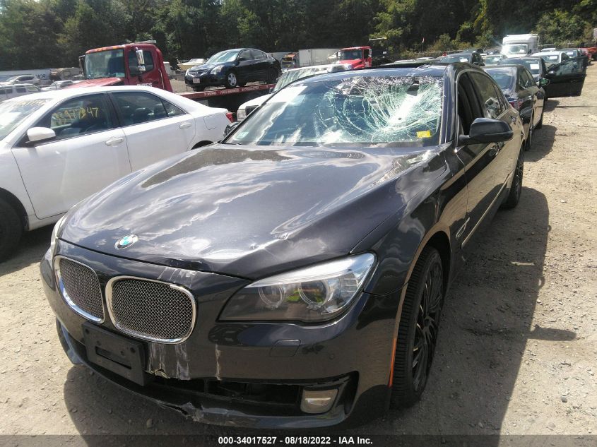 2013 BMW 7 SERIES 740LI XDRIVE WBAYF4C52DD127778
