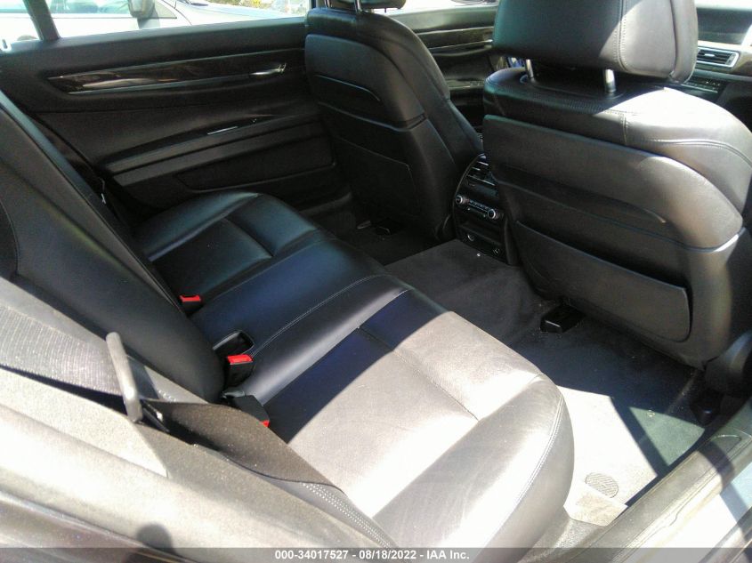 2013 BMW 7 SERIES 740LI XDRIVE WBAYF4C52DD127778