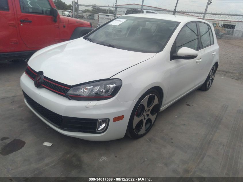 2013 VOLKSWAGEN GTI WOLFSBURG WVWHD7AJ8DW141781