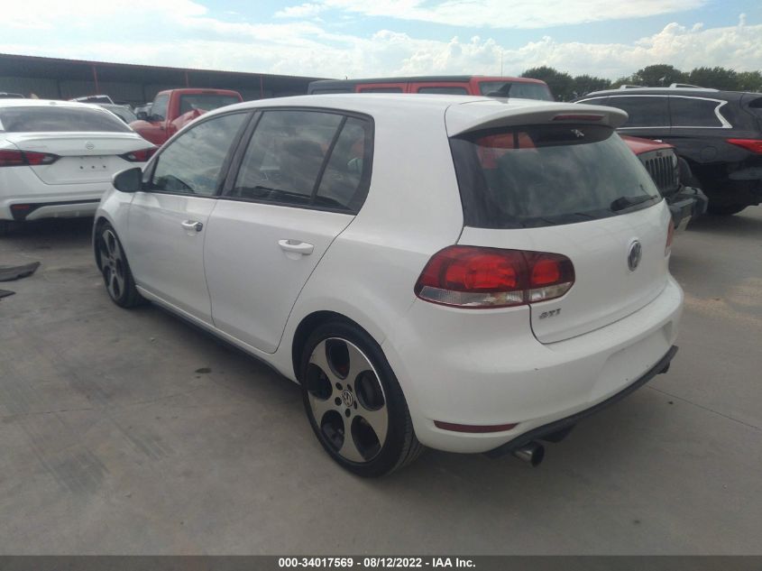 2013 VOLKSWAGEN GTI WOLFSBURG WVWHD7AJ8DW141781