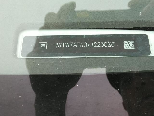 2020 GMC SAVANA CARGO VAN 1GTW7AFG0L1223086