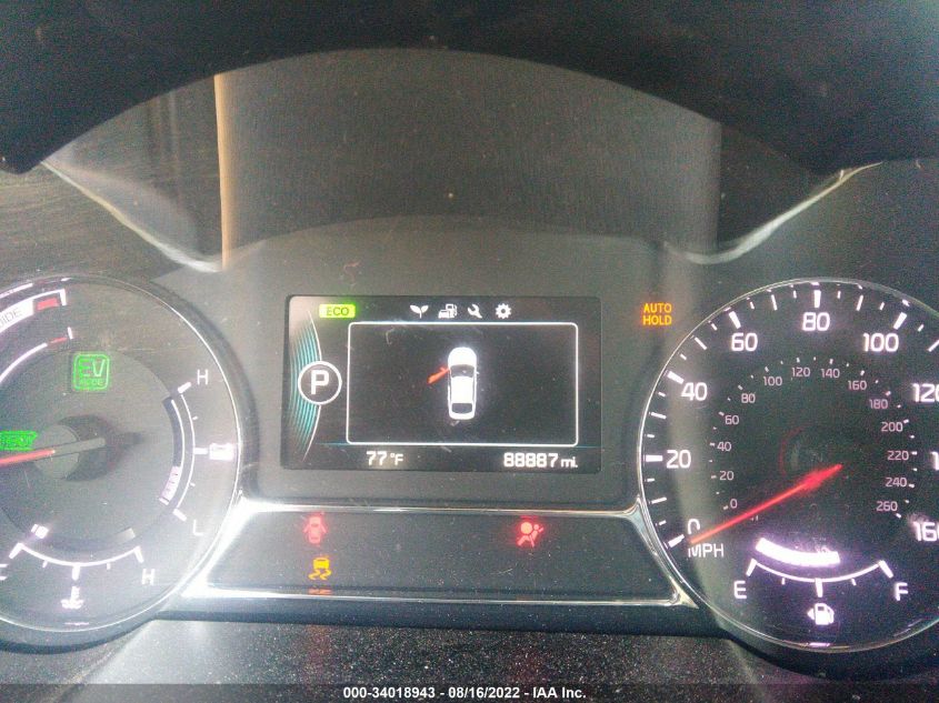 2014 KIA OPTIMA HYBRID EX KNAGN4AD3E5063156