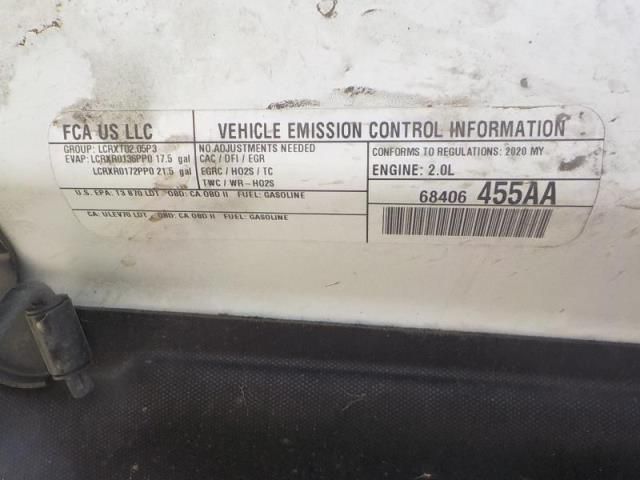 2020 JEEP WRANGLER UNLIMITED SPORT S 1C4HJXDN0LW213532