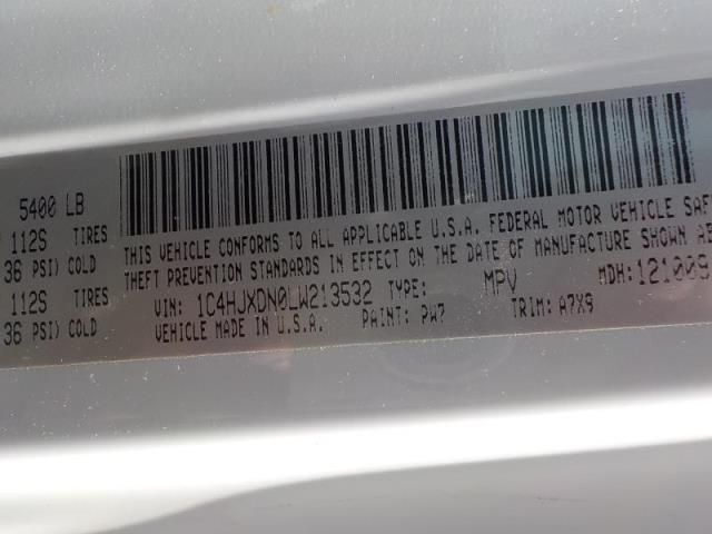 2020 JEEP WRANGLER UNLIMITED SPORT S 1C4HJXDN0LW213532