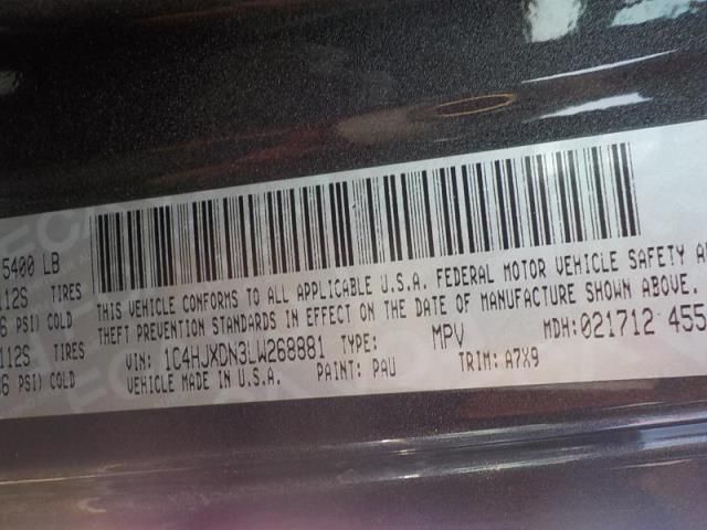 2020 JEEP WRANGLER UNLIMITED SPORT S 1C4HJXDN3LW268881