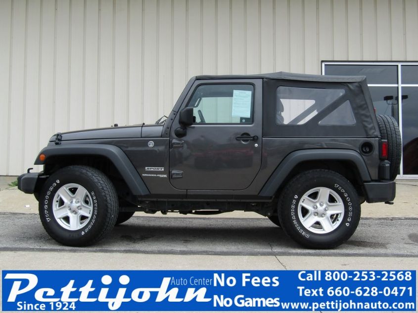 2018 JEEP WRANGLER JK SPORT S 1C4AJWAG8JL805888