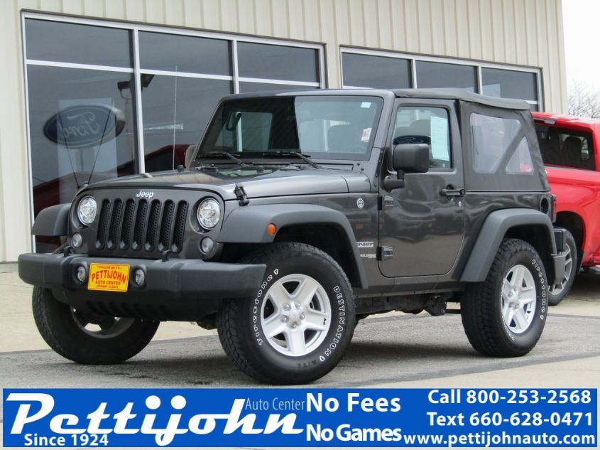 2018 JEEP WRANGLER JK SPORT S 1C4AJWAG8JL805888