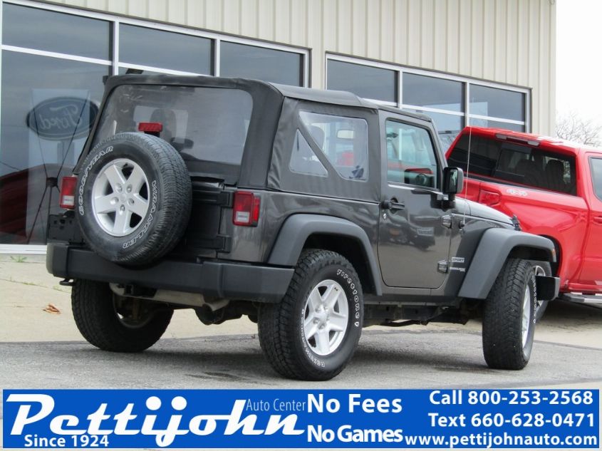 2018 JEEP WRANGLER JK SPORT S 1C4AJWAG8JL805888