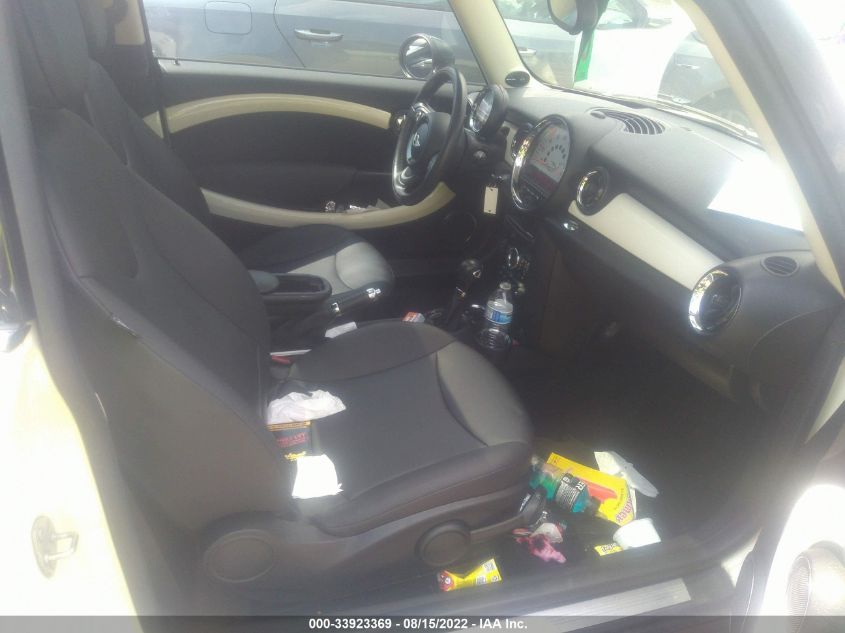2013 MINI COOPER HARDTOP WMWSU3C54DT678029
