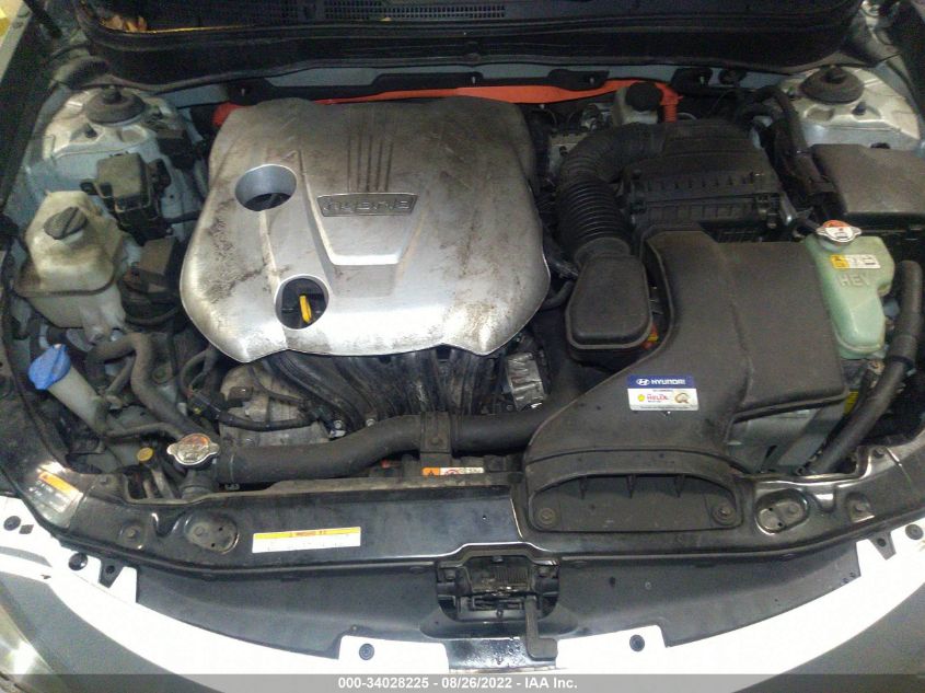 2013 HYUNDAI SONATA HYBRID KMHEC4A41DA078398