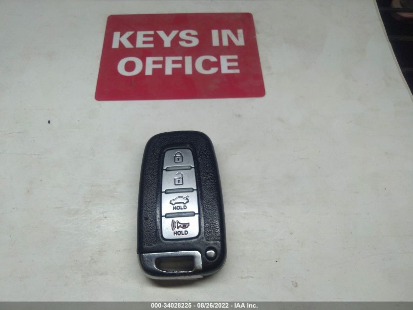 2013 HYUNDAI SONATA HYBRID KMHEC4A41DA078398