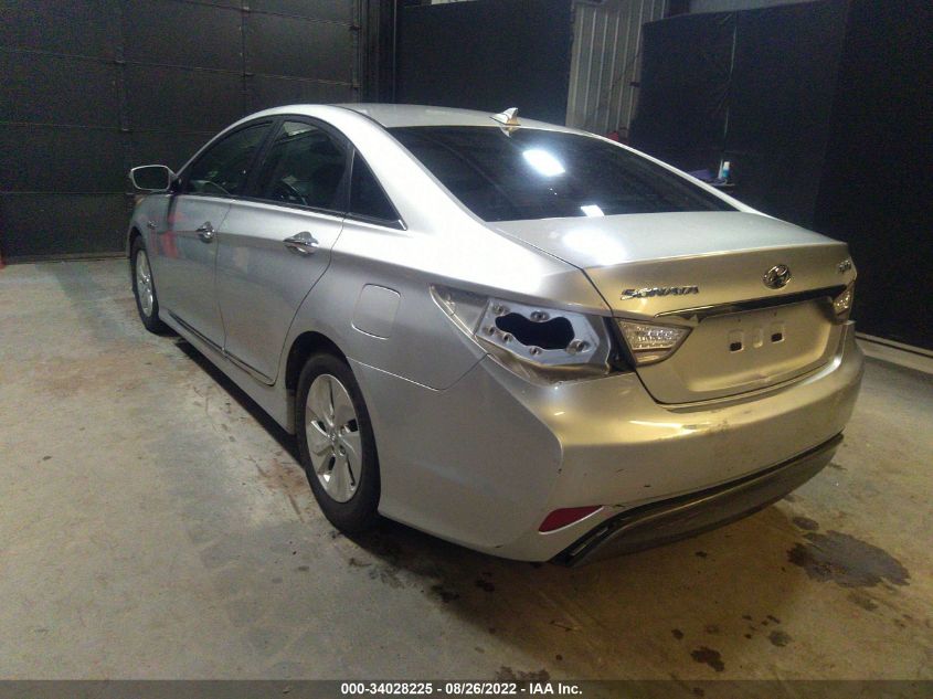 2013 HYUNDAI SONATA HYBRID KMHEC4A41DA078398