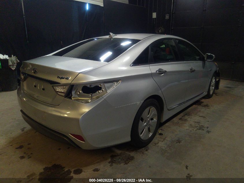 2013 HYUNDAI SONATA HYBRID KMHEC4A41DA078398