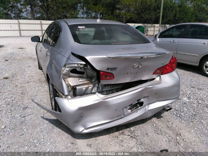 2013 INFINITI G37 SEDAN JOURNEY JN1CV6AP1DM306106