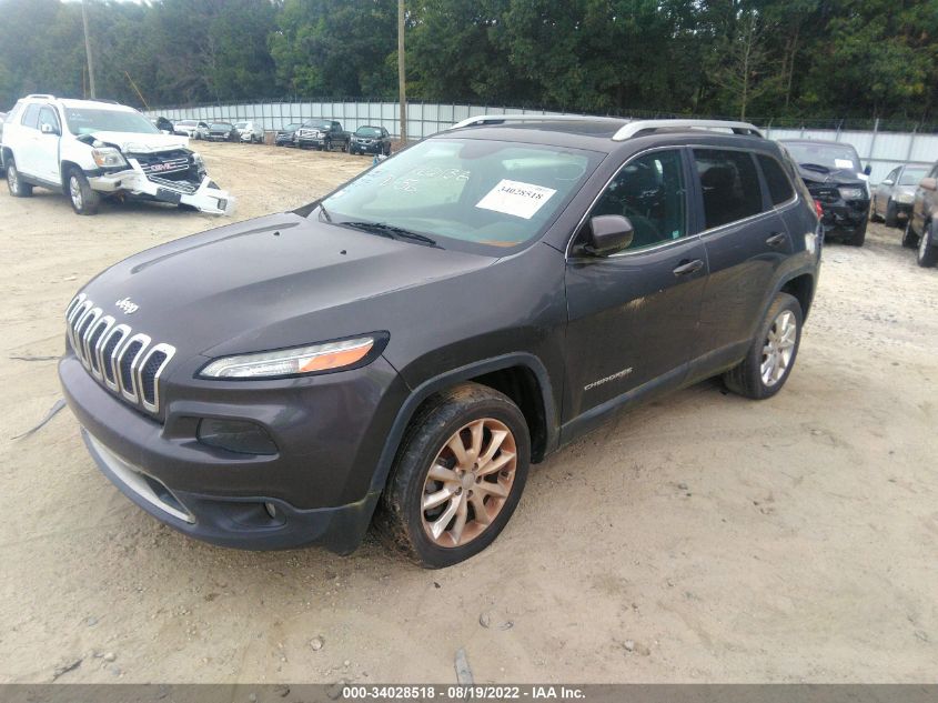 2015 JEEP CHEROKEE LIMITED 1C4PJLDSXFW539255