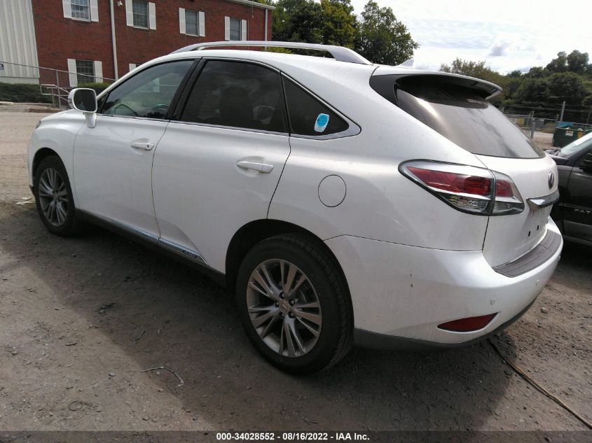 2013 LEXUS RX 450H JTJBC1BA8D2438171