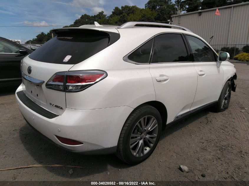 2013 LEXUS RX 450H JTJBC1BA8D2438171