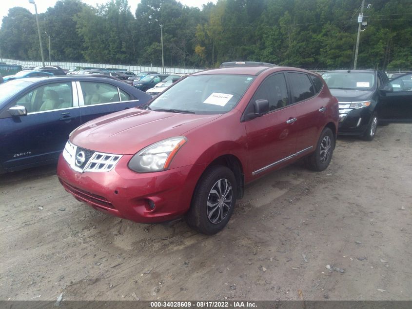 2014 NISSAN ROGUE SELECT S JN8AS5MTSEW615779