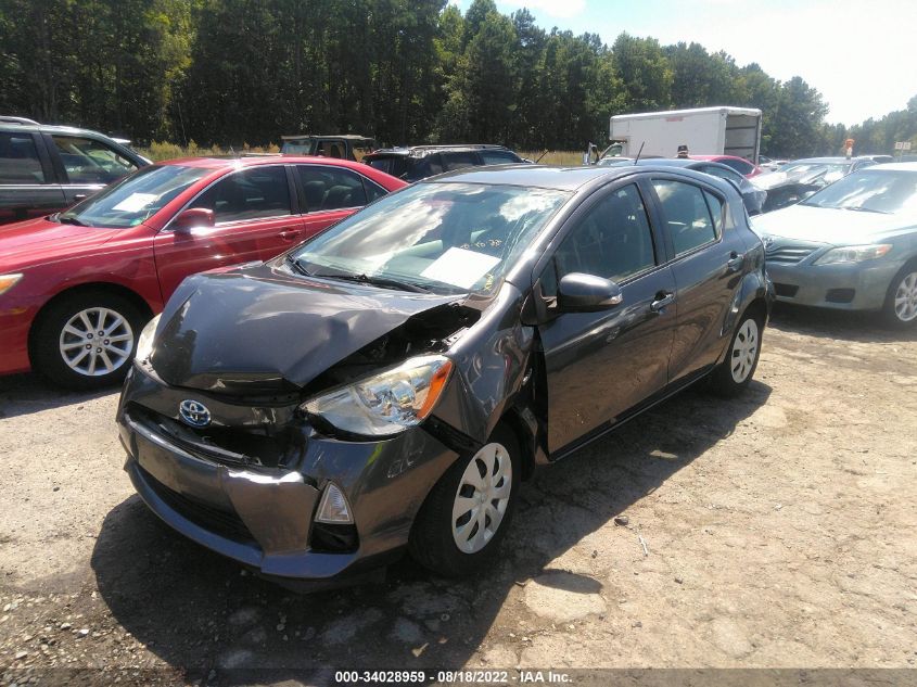 2014 TOYOTA PRIUS C ONE/THREE/TWO/FOUR JTDKDTB30E1566960