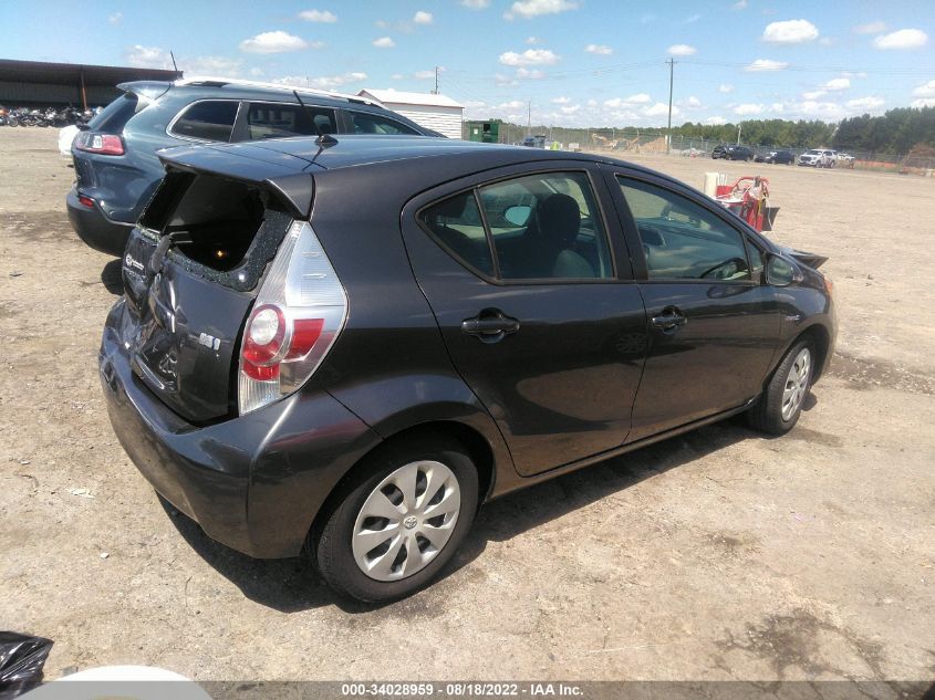 2014 TOYOTA PRIUS C ONE/THREE/TWO/FOUR JTDKDTB30E1566960