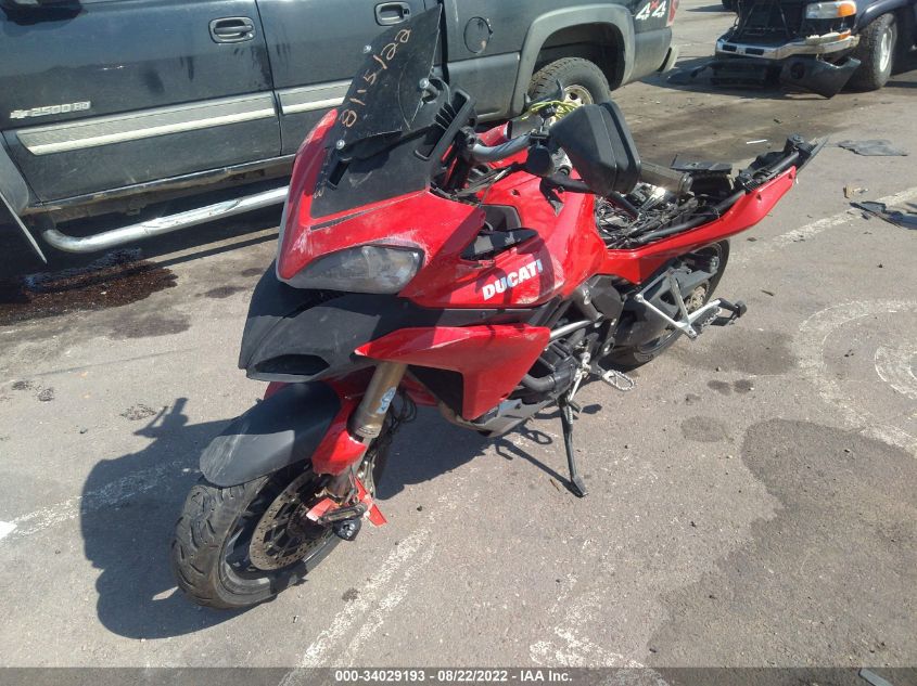 2012 DUCATI MULTISTRADA 1200/S ZDM12BLW5CB017920