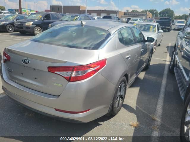 2013 KIA OPTIMA HYBRID LX KNAGM4AD3D5060128