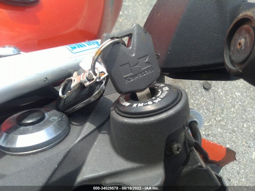 2009 KAWASAKI ZX1000 E JKAZXCE109A024533