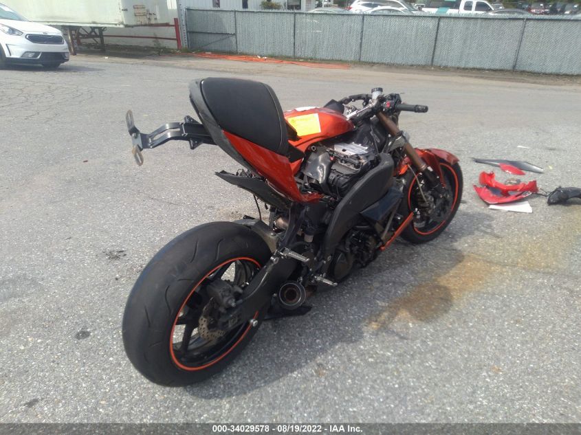 2009 KAWASAKI ZX1000 E JKAZXCE109A024533