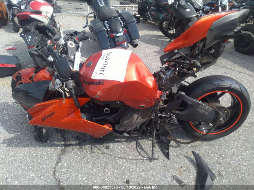 2009 KAWASAKI ZX1000 E JKAZXCE109A024533
