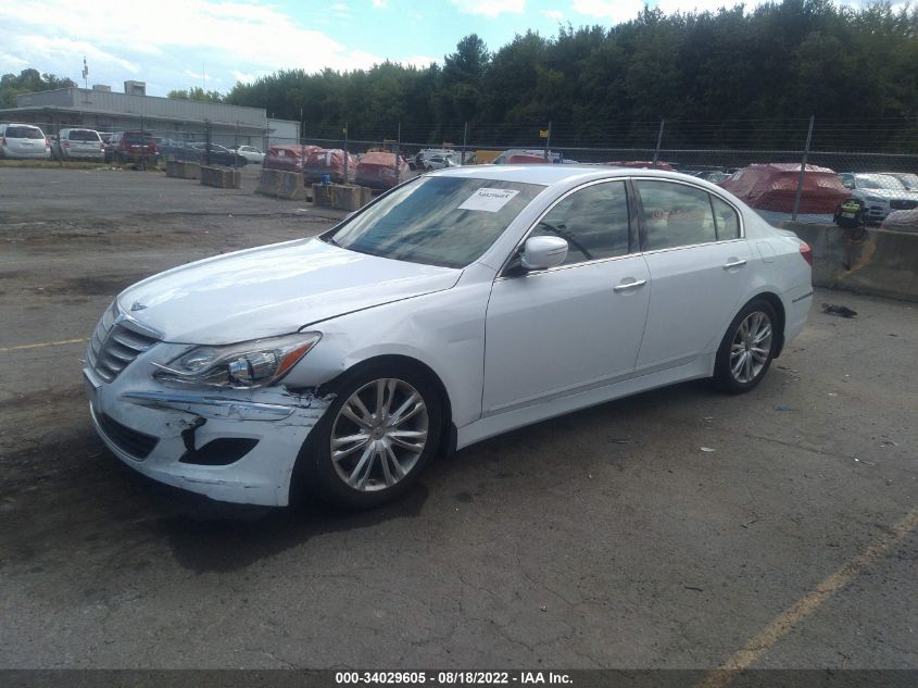 2014 HYUNDAI GENESIS 3.8L KMHGC4DD4EU259841