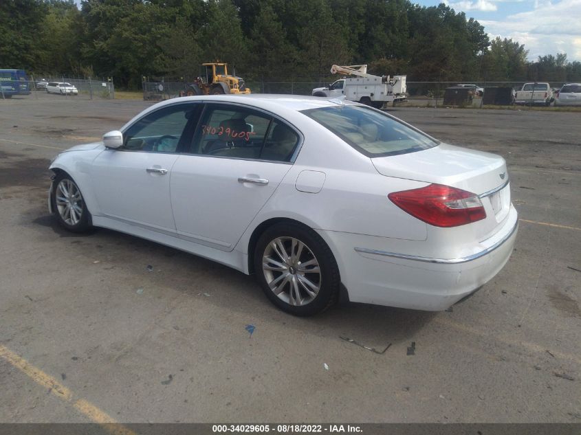 2014 HYUNDAI GENESIS 3.8L KMHGC4DD4EU259841