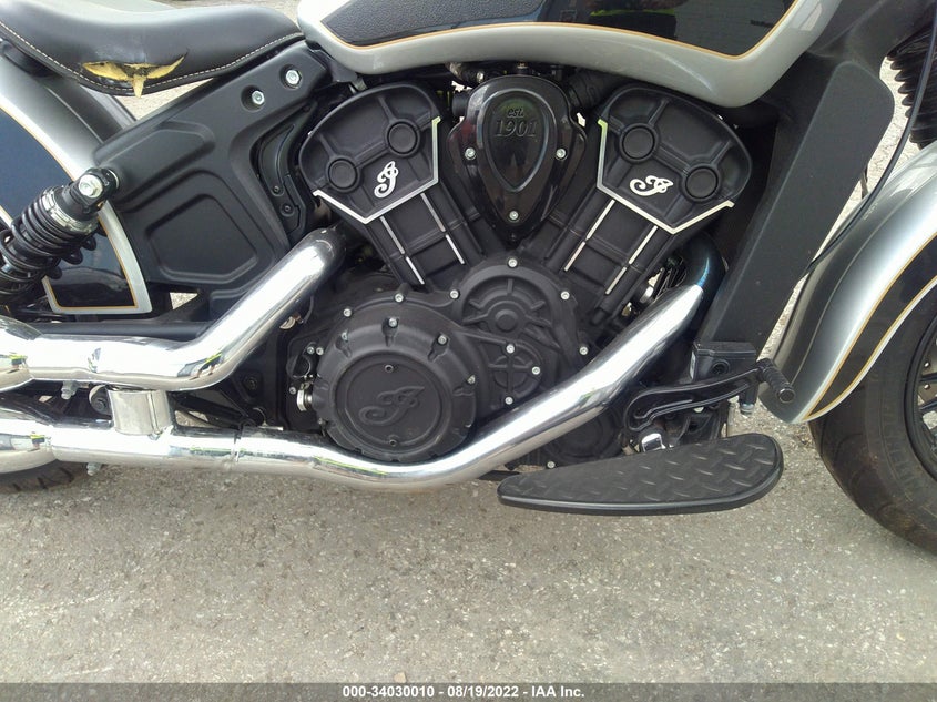 VIN 56KMSA113K3148230 2019 INDIAN MOTORCYCLE CO. SCOUT SIXTY/ABS