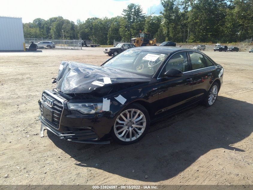 2014 AUDI A6 3.0T PREMIUM PLUS WAUFGAFC7EN120575