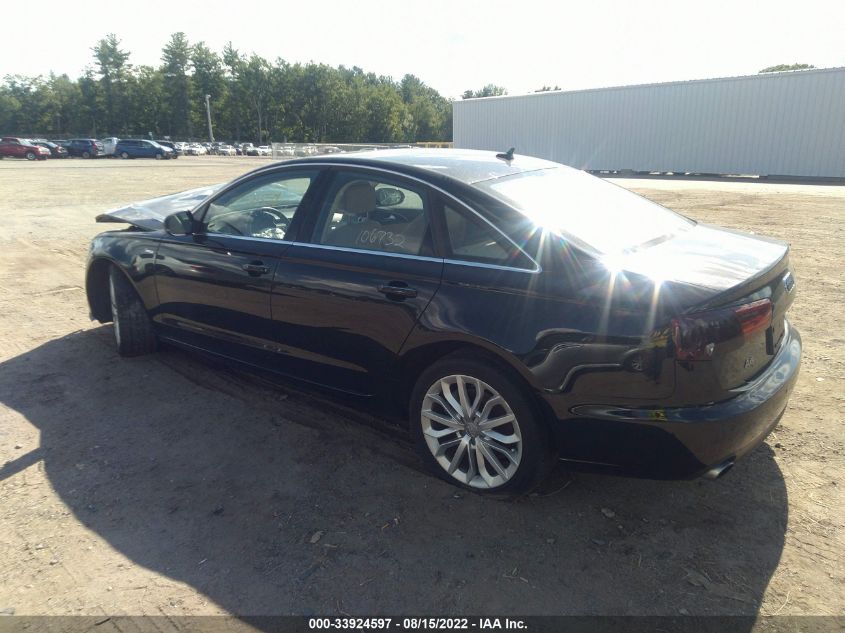 2014 AUDI A6 3.0T PREMIUM PLUS WAUFGAFC7EN120575