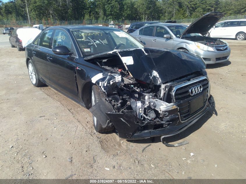 2014 AUDI A6 3.0T PREMIUM PLUS WAUFGAFC7EN120575