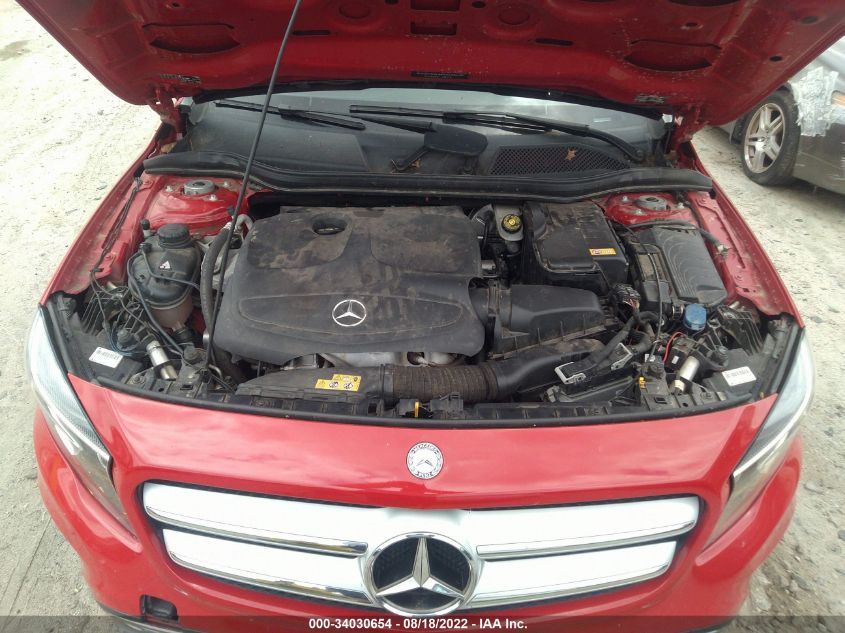 2016 MERCEDES-BENZ GLA GLA 250 WDCTG4EB2GJ197858