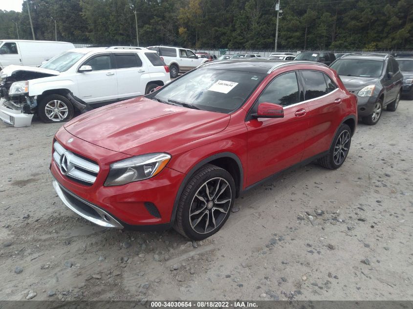 2016 MERCEDES-BENZ GLA GLA 250 WDCTG4EB2GJ197858