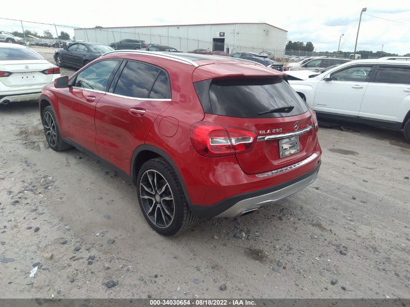 2016 MERCEDES-BENZ GLA GLA 250 WDCTG4EB2GJ197858