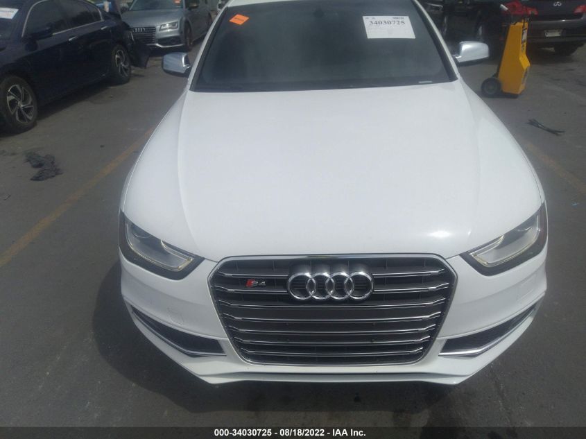 2013 AUDI S4 PRESTIGE WAUKGAFL0DA061454