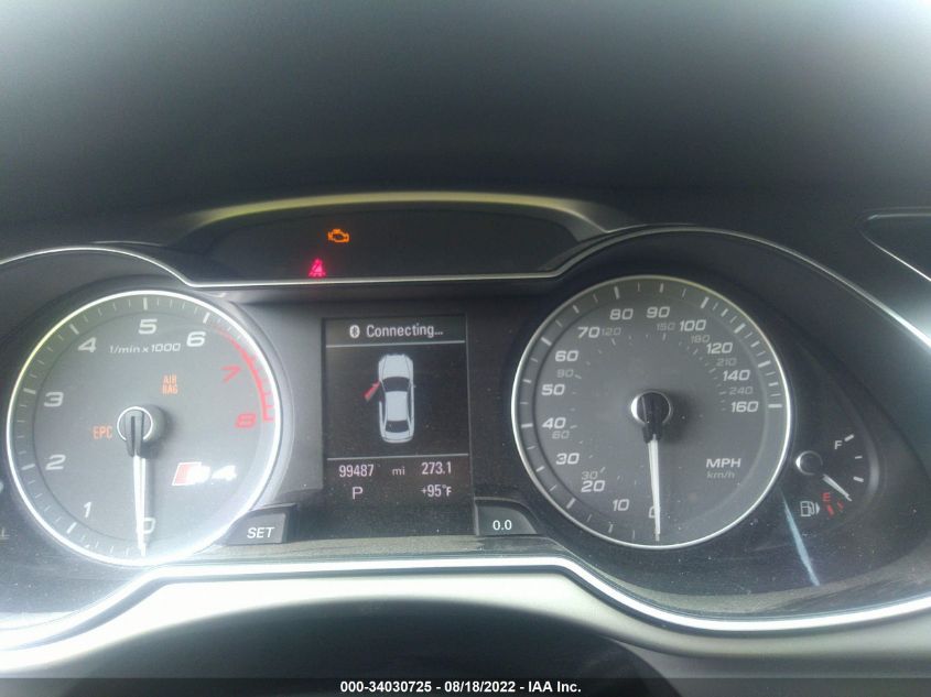2013 AUDI S4 PRESTIGE WAUKGAFL0DA061454