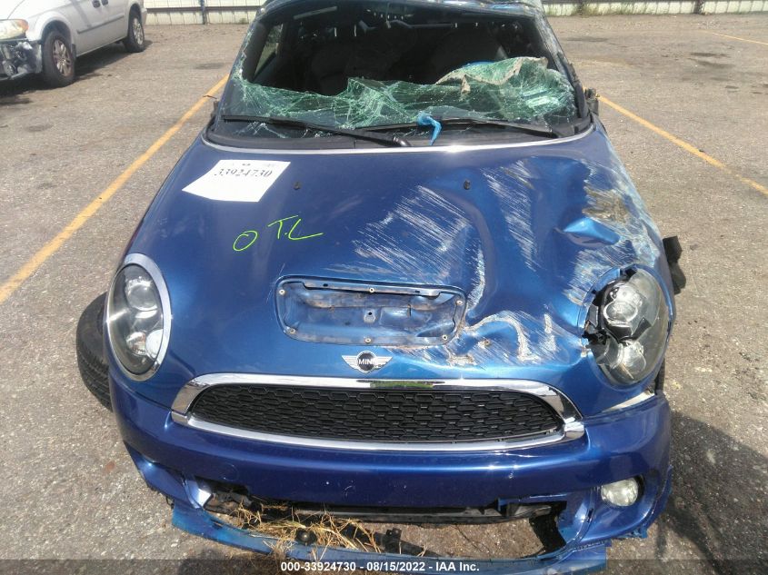 2014 MINI COOPER COUPE S WMWSX3C5XET772909