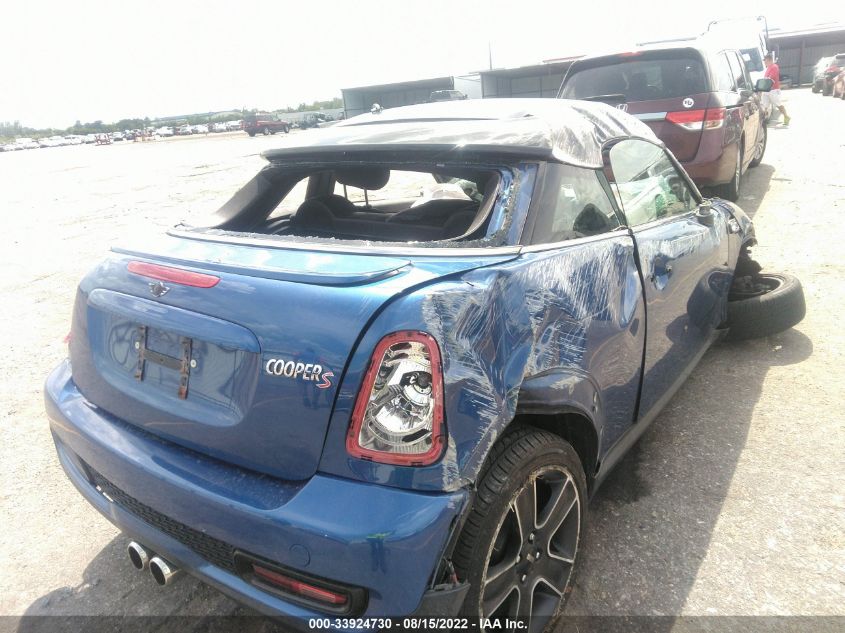 2014 MINI COOPER COUPE S WMWSX3C5XET772909