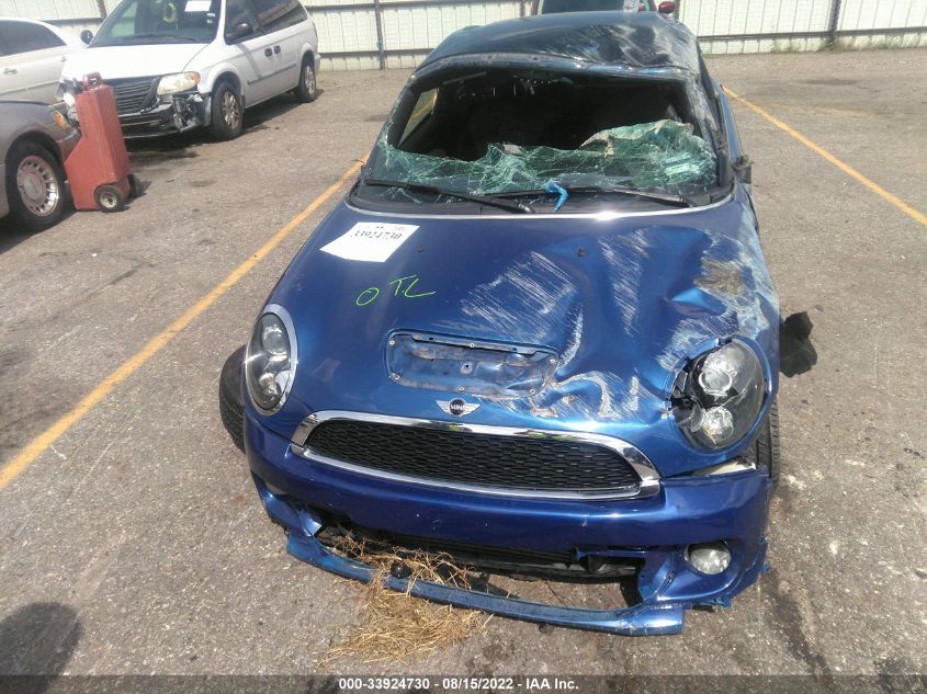 2014 MINI COOPER COUPE S WMWSX3C5XET772909