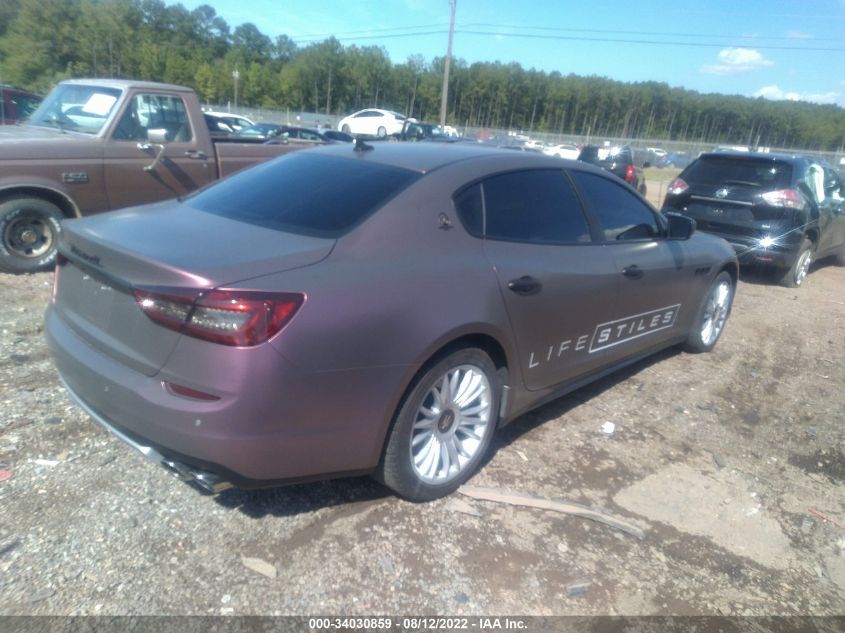 2014 MASERATI QUATTROPORTE S Q4 ZAM56RRA0E1077422