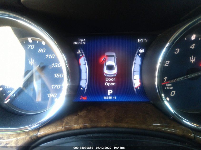 2014 MASERATI QUATTROPORTE S Q4 ZAM56RRA0E1077422