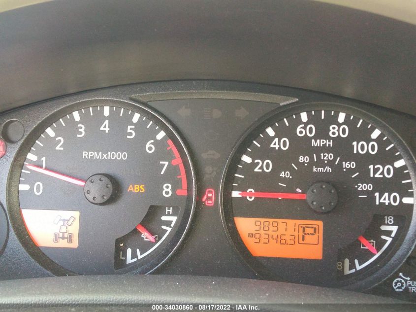 2013 NISSAN XTERRA PRO-4X/S/X 5N1AN0NW5DN825667