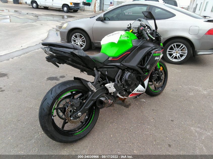 2022 KAWASAKI EX650 N ML5EXEN17NDA64453
