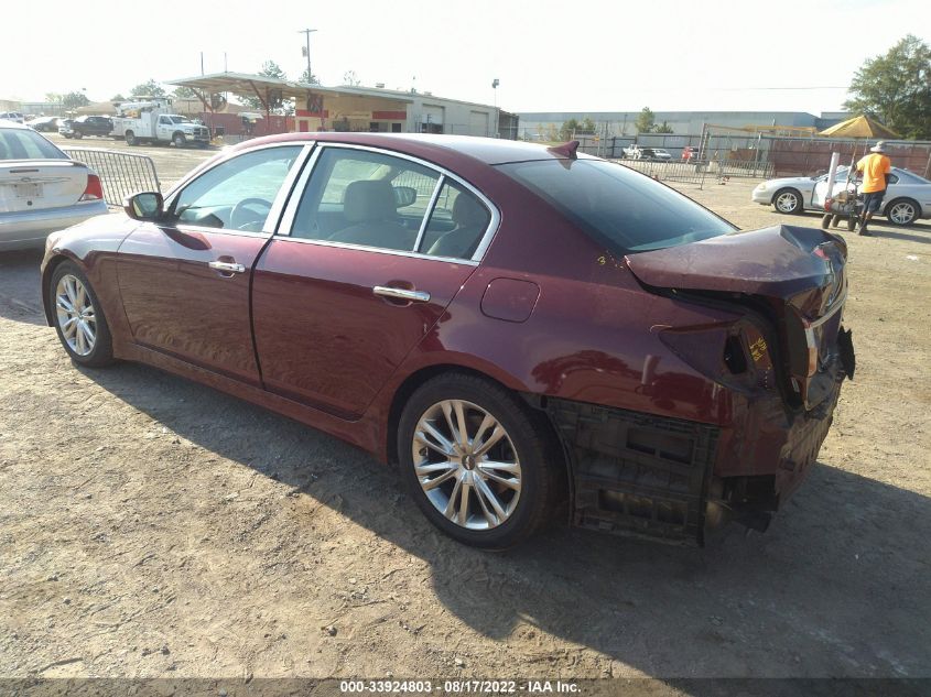 2013 HYUNDAI GENESIS 3.8L KMHGC4DD8DU214173